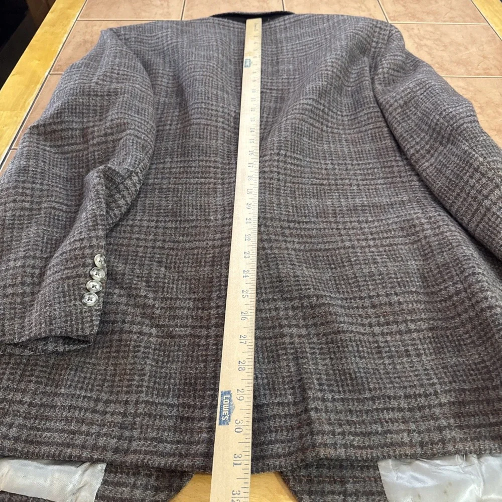 Vintage Corbin Men's Sport Coat Sz 44R  Tweed Wool Blazer Jacket Made in USA